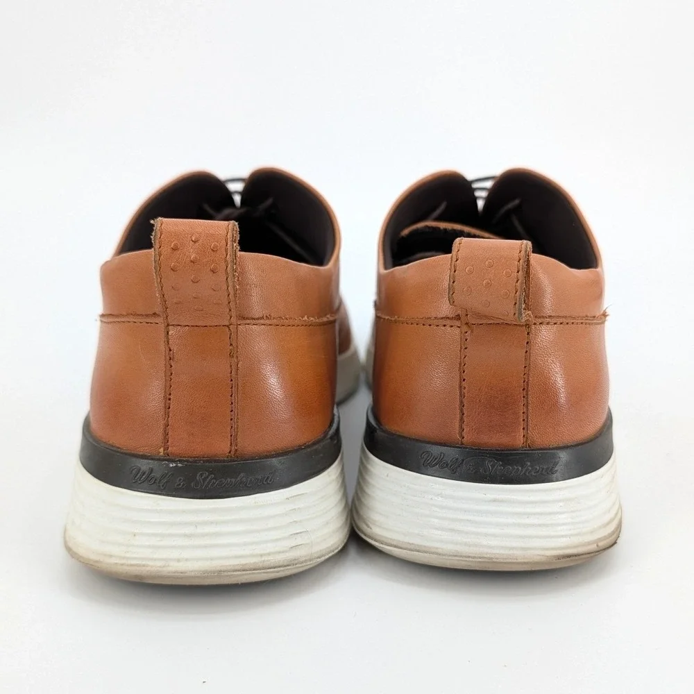 Wolf & Shepherd Crossover Victory Leather‎ Hybrid Dress Sneaker Brown 10M